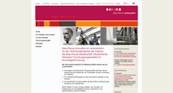 Desktop Screenshot of max-planck-innovation.de